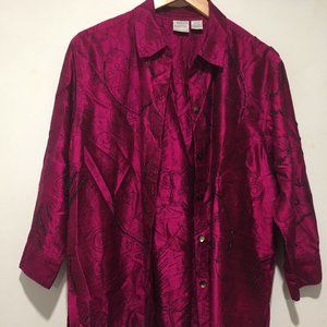 BLEU BAYOU CASUAL WEAR EMBELLISHED BLOUSES SIZE XL